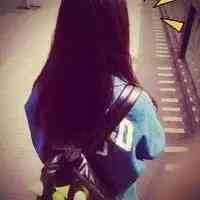 情侣头像黑白背影女生图片