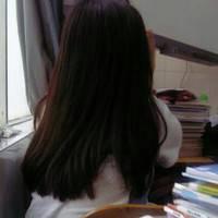 动漫头可爱黑白背影女生头像