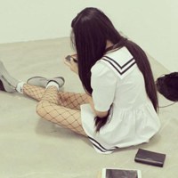 微信三一男闺蜜头像背影女生