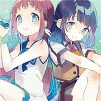 三人闺蜜微信头像动漫头像女生