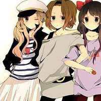 简约文艺闺蜜头像卡通头像女生