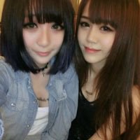 闺蜜头像动漫两人一张头像卡通