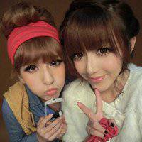 小孩子头像超萌女闺蜜头像一对