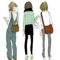 微信闺蜜头像动漫sanren