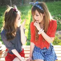 微信头像闺蜜一人一张2018