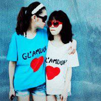 高清少女卡通闺蜜头像可爱头像