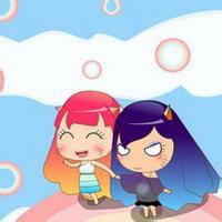 闺蜜头像三个人一人一张动漫