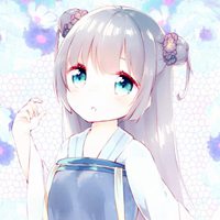 微信头像动漫情侣一左一右可爱卖萌