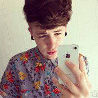 欧美男生hiphop手绘头像