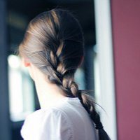 黑白欧美女生头像背影霸气十足