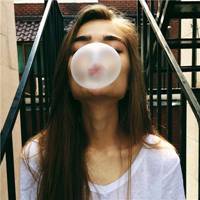 微信性感嘴头像带字