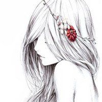 动漫美女背影头像高清头像唯美