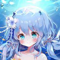 动漫美女黑白侧面头像唯美图片