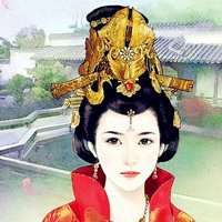 手绘唯美女生背影头像黑白图片