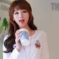 高清美女长发头像唯美图片