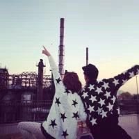 漫画星空浪漫情侣头像