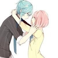 浪漫情侣头像双人两张