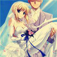 情侣头像浪漫甜蜜亲吻