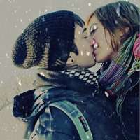 微信情侣接吻卡通头像唯美图片 微信情侣接吻卡通头像唯美图片