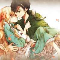 微信头像动漫情侣接吻一对