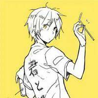 纯色背景头像女