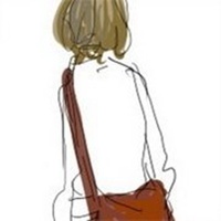 微信头像简约女手绘头像