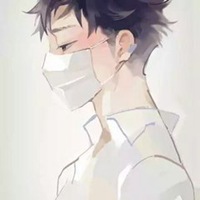 白色简约女头像高清大图