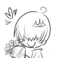 微信头像简约黑白女生