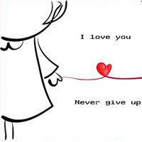 黑白简约动漫头像女生