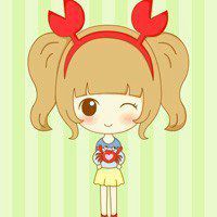 可爱简约情侣头像卡通