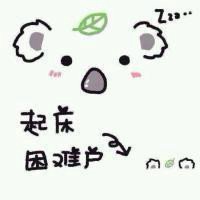 手绘简约女孩头像唯美