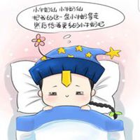 黑白简约头像卡通头像