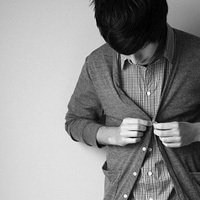 简约插画系动漫男头像