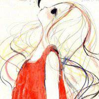 微信手绘简约黑白头像