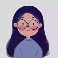 简约二次元女头像冷漠