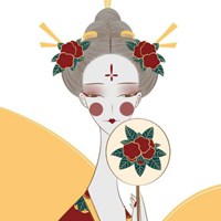 黑白简约高清头像男生