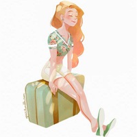 动漫头像简约男红眼睛