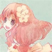 情侣娃娃头像可爱带背景图片