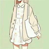 萌萌小女孩的照片头像卡通可爱