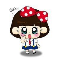 微信女生简单卡通可爱头像