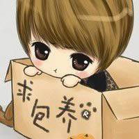 头像卡通可爱带字的女孩