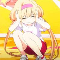 简约女生卡通可爱头像吧