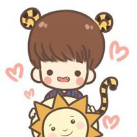 白底可爱头像卡通