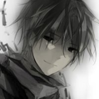 男卡通男生戴帽子黑白头像霸气