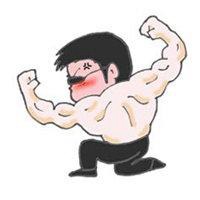 水瓶座萌版卡通男生人物