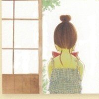 卡通女生银色长发