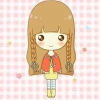 微信表情卡通女生吃饭头像