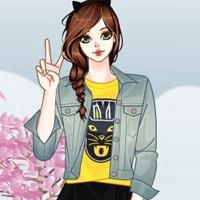 简单一男一卡通女生头像 简单一男一卡通女生头像