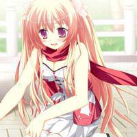 卡通女生背影头像小清新