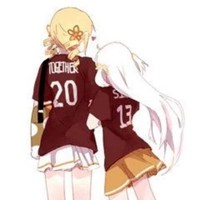 萌萌的卡通女生小人头像